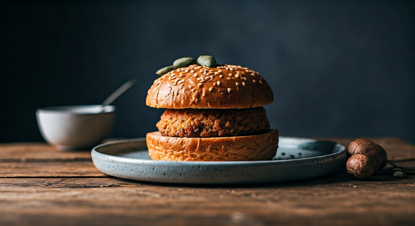Talíř s uvařenými bezlepkovými těstovinami, čerstvými rajčaty a bazalkou