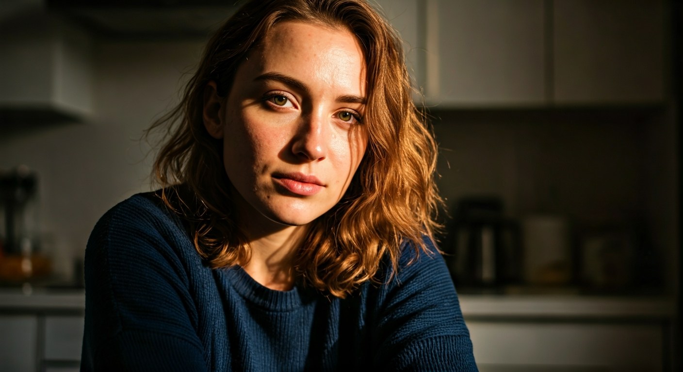Osoba s trávicími potížemi po jídle obsahujícím lepek