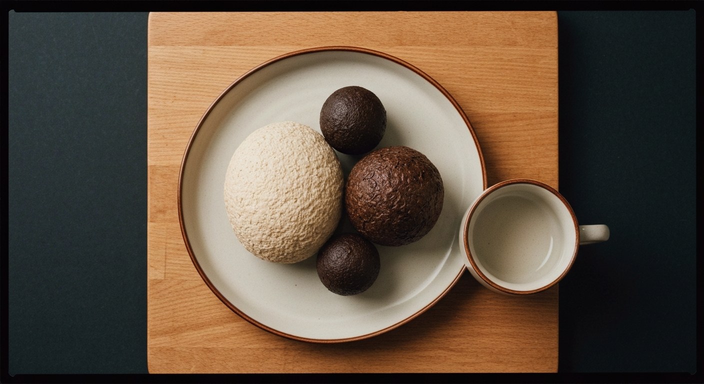 Různé druhy bezlepkových mouk ve skleněných mísách na dřevěném stole s kuchyňským náčiním