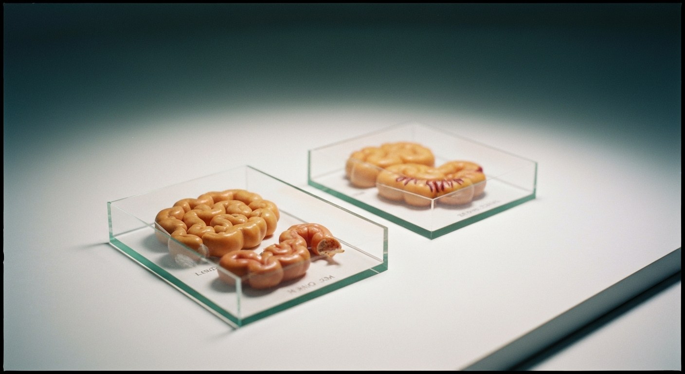 Zdravé versus poškozené střevní klky na vzdělávacím modelu pro pacienty