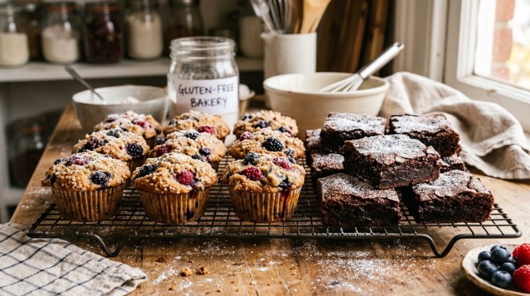 Pečený bezlepkový dezert pro každou příležitost: 4 snadné recepty na bábovku, brownies a muffiny